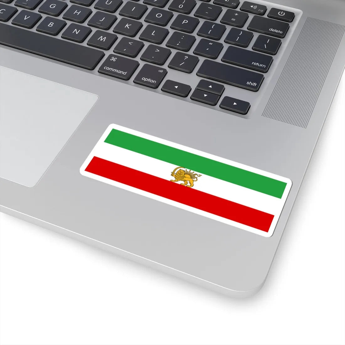 State flag of Iran 1933-1964 (Iran) STICKER Vinyl Kiss-Cut Decal - The Sticker Space