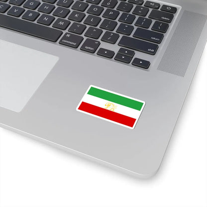 State flag of Iran 1964-1980 alternate (Iran) STICKER Vinyl Kiss-Cut Decal - The Sticker Space