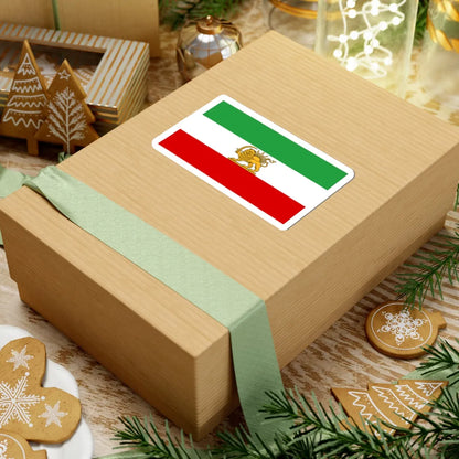 State flag of Iran 1964-1980 (Iran) STICKER Vinyl Kiss-Cut Decal - The Sticker Space