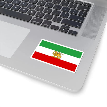 State flag of Iran 1964-1980 (Iran) STICKER Vinyl Kiss-Cut Decal - The Sticker Space