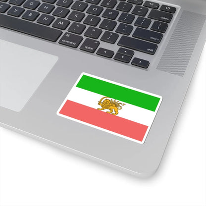 State flag of Persia 1907-1933 3-2 (Iran) STICKER Vinyl Kiss-Cut Decal - The Sticker Space