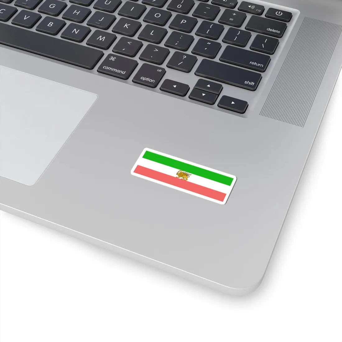 State flag of Persia 1907-1933 (Iran) STICKER Vinyl Kiss-Cut Decal - The Sticker Space