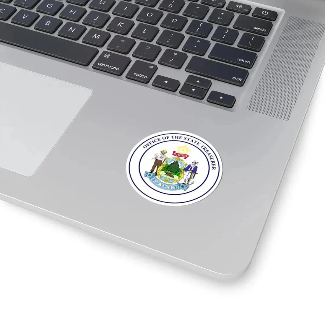 State Treasurer of Maine - STICKER Vinyl Kiss-Cut Decal - The Sticker Space