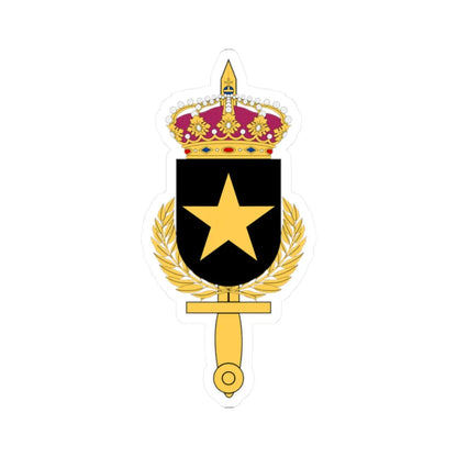 Statens försvarshistoriska museer vapen (Sweden) (Coat of Arms) STICKER Vinyl Kiss-Cut Decal 2 Inch White - The Sticker Space