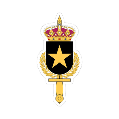 Statens försvarshistoriska museer vapen (Sweden) (Coat of Arms) STICKER Vinyl Kiss-Cut Decal 4 Inch White - The Sticker Space