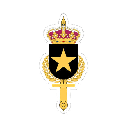 Statens försvarshistoriska museer vapen (Sweden) (Coat of Arms) STICKER Vinyl Kiss-Cut Decal 6 Inch White - The Sticker Space