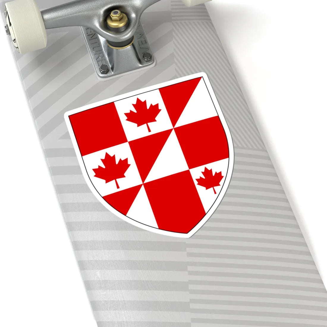 Statistical Society of Canada Arms (Canada) (Coat of Arms) STICKER Vinyl Kiss-Cut Decal - The Sticker Space
