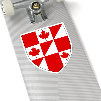 Statistical Society of Canada Arms (Canada) (Coat of Arms) STICKER Vinyl Kiss-Cut Decal - The Sticker Space
