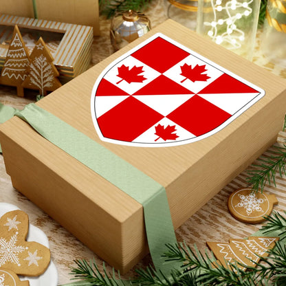 Statistical Society of Canada Arms (Canada) (Coat of Arms) STICKER Vinyl Kiss-Cut Decal - The Sticker Space