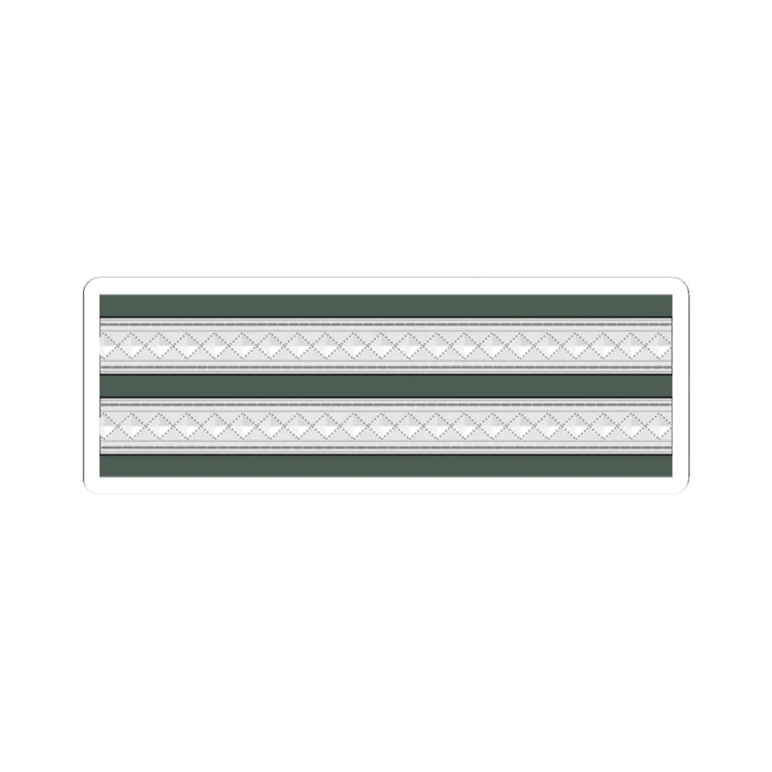 Statuszeichen HptFw WMacht NVA und Stascha SS (Germany) (Military Rank) STICKER Vinyl Kiss-Cut Decal 2 Inch White - The Sticker Space