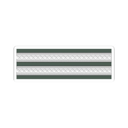 Statuszeichen HptFw WMacht NVA und Stascha SS (Germany) (Military Rank) STICKER Vinyl Kiss-Cut Decal 2 Inch White - The Sticker Space