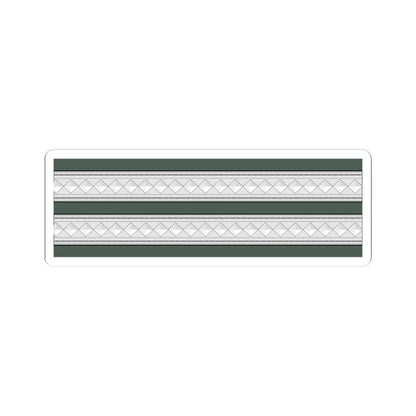 Statuszeichen HptFw WMacht NVA und Stascha SS (Germany) (Military Rank) STICKER Vinyl Kiss-Cut Decal 3 Inch White - The Sticker Space