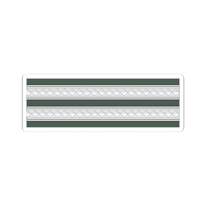 Statuszeichen HptFw WMacht NVA und Stascha SS (Germany) (Military Rank) STICKER Vinyl Kiss-Cut Decal 4 Inch White - The Sticker Space