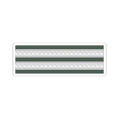 Statuszeichen HptFw WMacht NVA und Stascha SS (Germany) (Military Rank) STICKER Vinyl Kiss-Cut Decal 6 Inch White - The Sticker Space