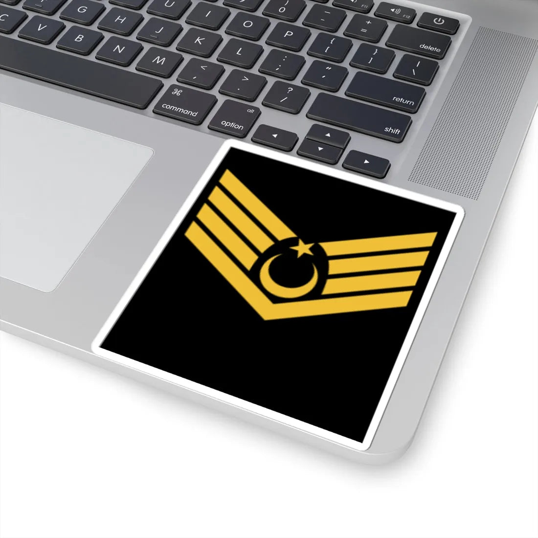 Üstçavuş rütbe (Turkey) (Military Rank) STICKER Vinyl Kiss-Cut Decal - The Sticker Space