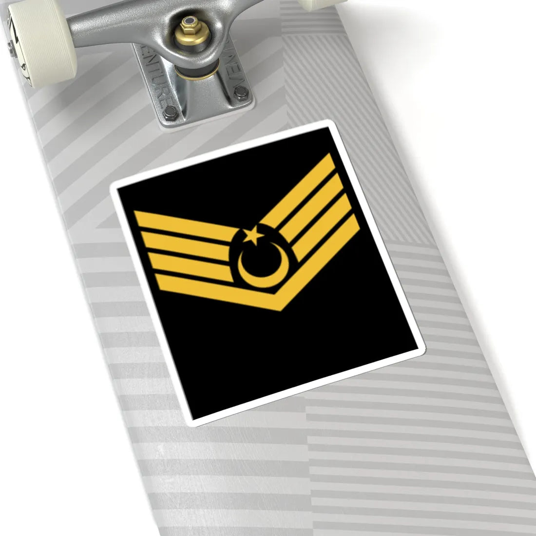 Üstçavuş rütbe (Turkey) (Military Rank) STICKER Vinyl Kiss-Cut Decal - The Sticker Space