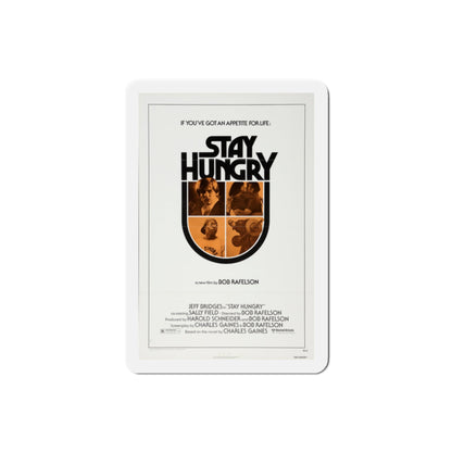 Stay Hungry 1976 Movie Poster Die-Cut Magnet-2" x 2"-The Sticker Space