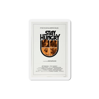 Stay Hungry 1976 Movie Poster Die-Cut Magnet-3" x 3"-The Sticker Space