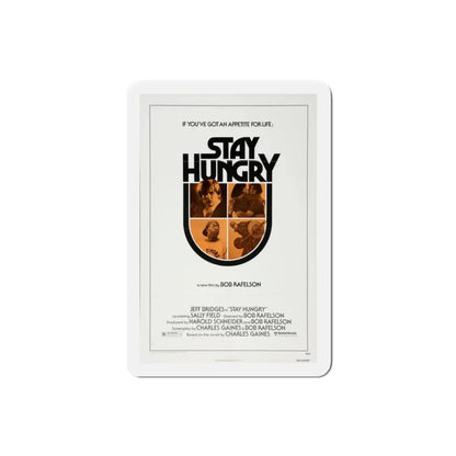 Stay Hungry 1976 Movie Poster Refrigerator Magnet 2 Inch - The Sticker Space