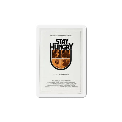 Stay Hungry 1976 Movie Poster Refrigerator Magnet 5 Inch - The Sticker Space