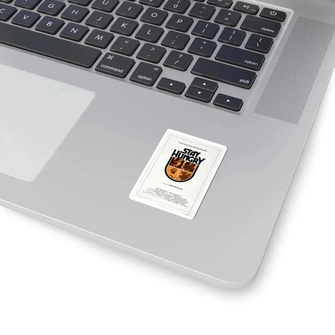 Stay Hungry 1976 Movie Poster - STICKER Vinyl Kiss-Cut Decal - The Sticker Space