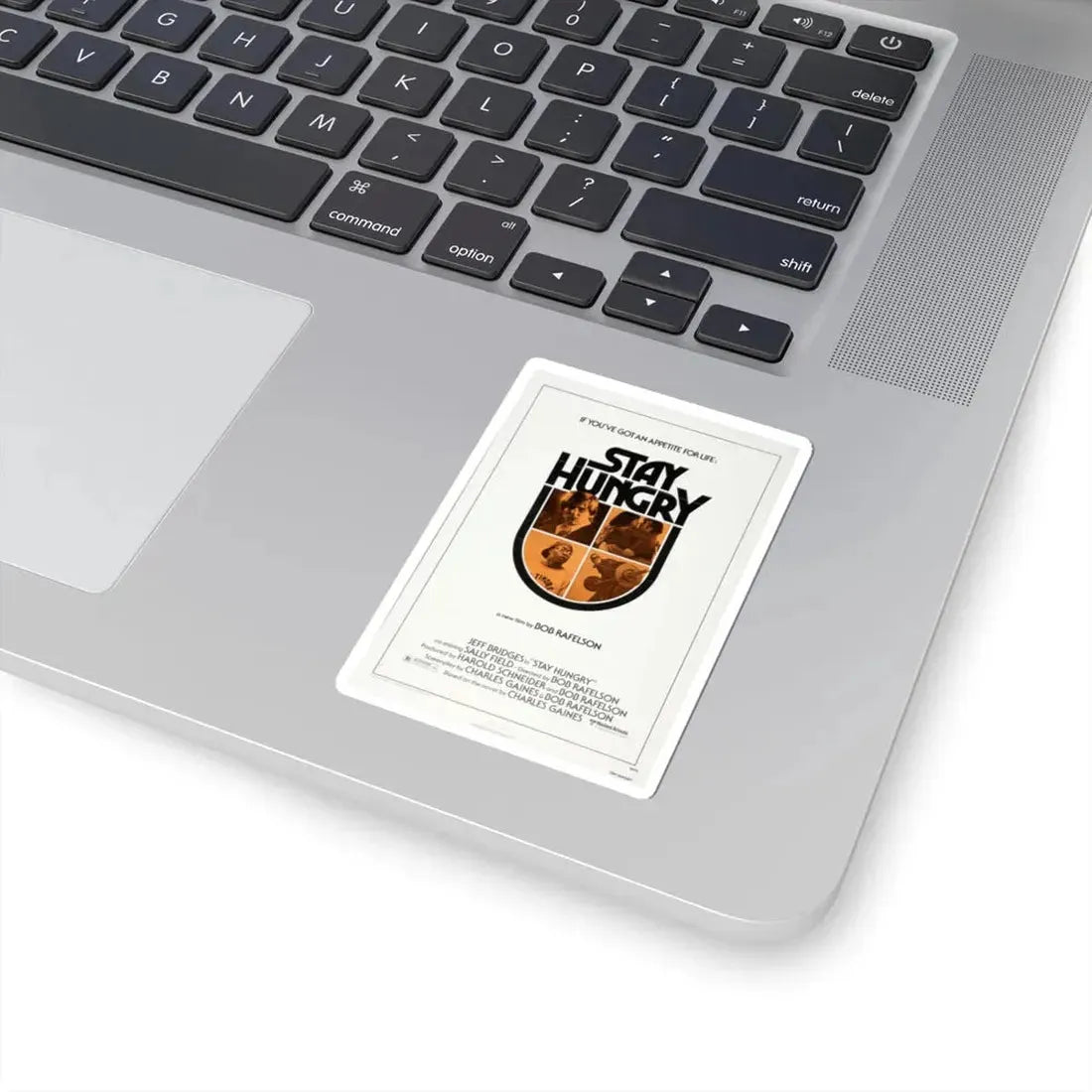 Stay Hungry 1976 Movie Poster - STICKER Vinyl Kiss-Cut Decal - The Sticker Space