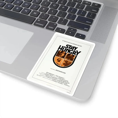 Stay Hungry 1976 Movie Poster - STICKER Vinyl Kiss-Cut Decal - The Sticker Space