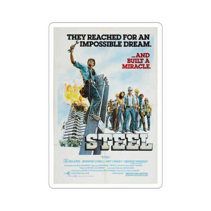 Steel 1979 Movie Poster STICKER Vinyl Die-Cut Decal-3 Inch-The Sticker Space
