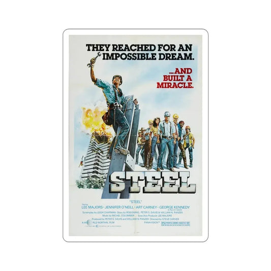 Steel 1979 Movie Poster STICKER Vinyl Die-Cut Decal 6 Inch - The Sticker Space