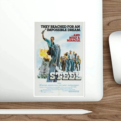 Steel 1979 Movie Poster STICKER Vinyl Die-Cut Decal - The Sticker Space