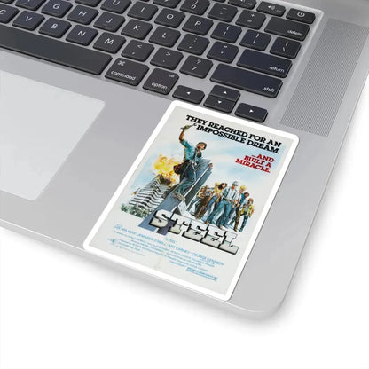 Steel 1979 Movie Poster - STICKER Vinyl Kiss-Cut Decal - The Sticker Space