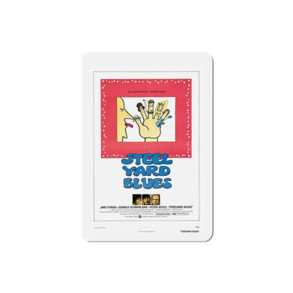 Steelyard Blues 1973 Movie Poster Refrigerator Magnet 2 Inch - The Sticker Space