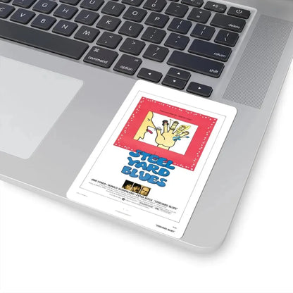 Steelyard Blues 1973 Movie Poster - STICKER Vinyl Kiss-Cut Decal - The Sticker Space