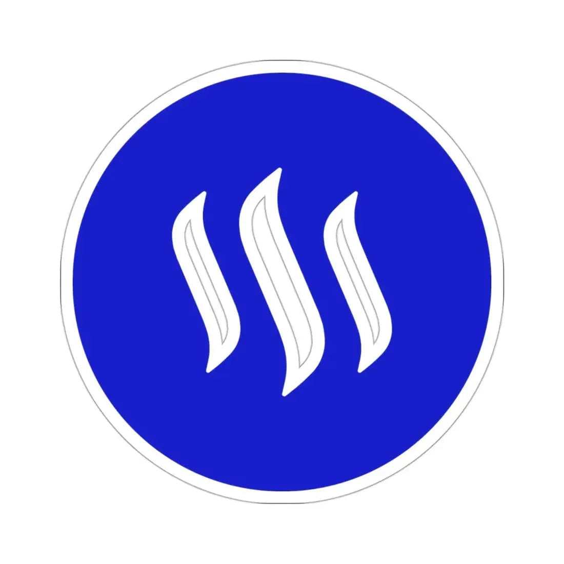 STEEM STEEM (Cryptocurrency) STICKER Vinyl Die-Cut Decal 3 Inch - The Sticker Space