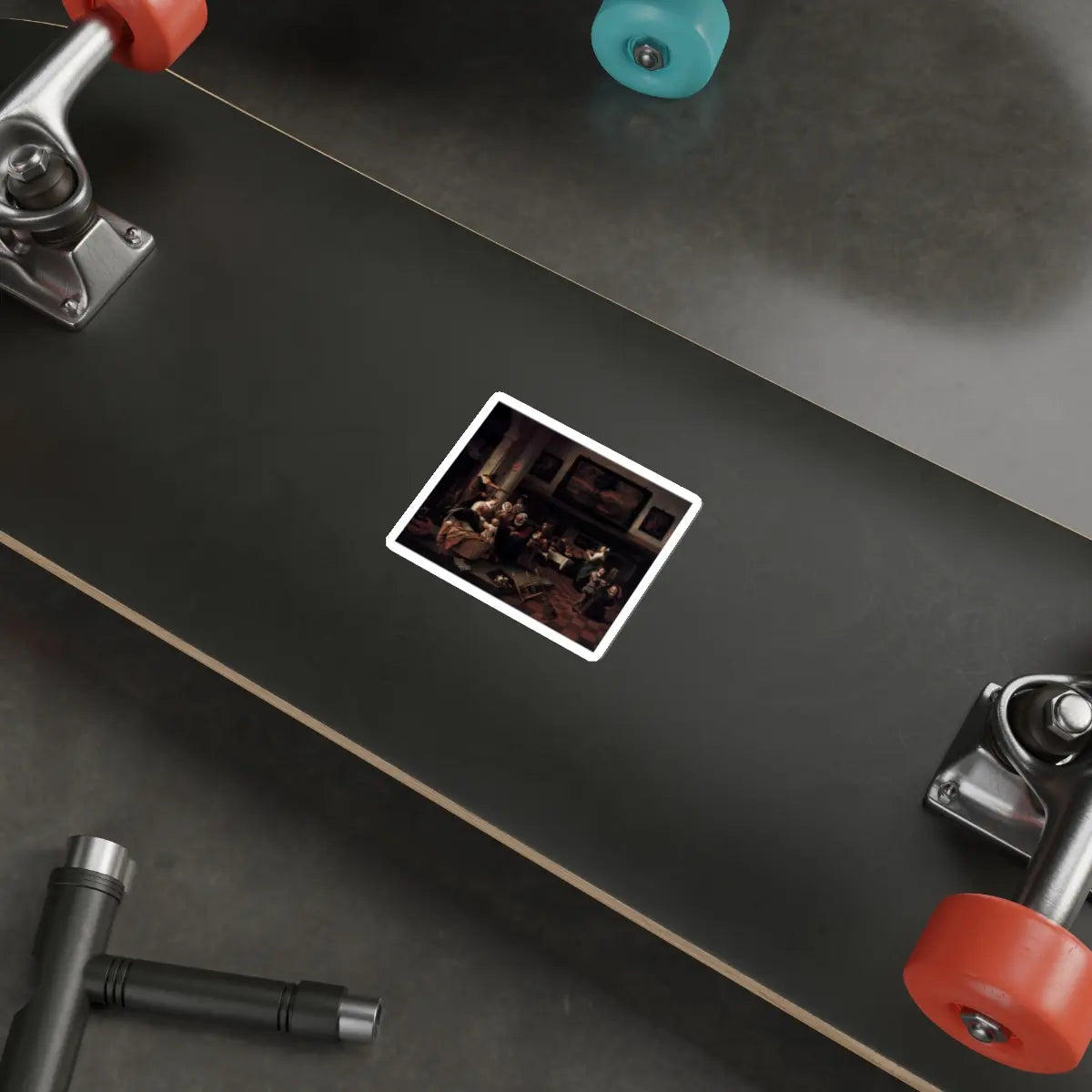 SKU:30104802879348726387 Sticker types:White Shape:Die-Cut Sizes:3" × 3"