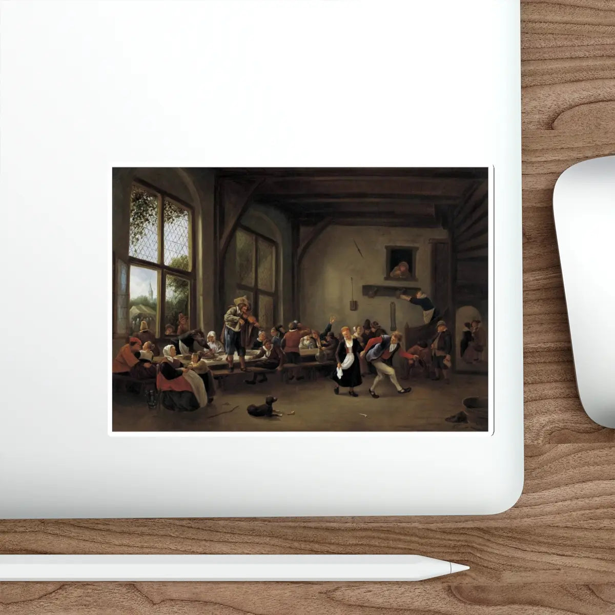 SKU:19107176350422044026 Sticker types:White Shape:Die-Cut Sizes:6" × 6"