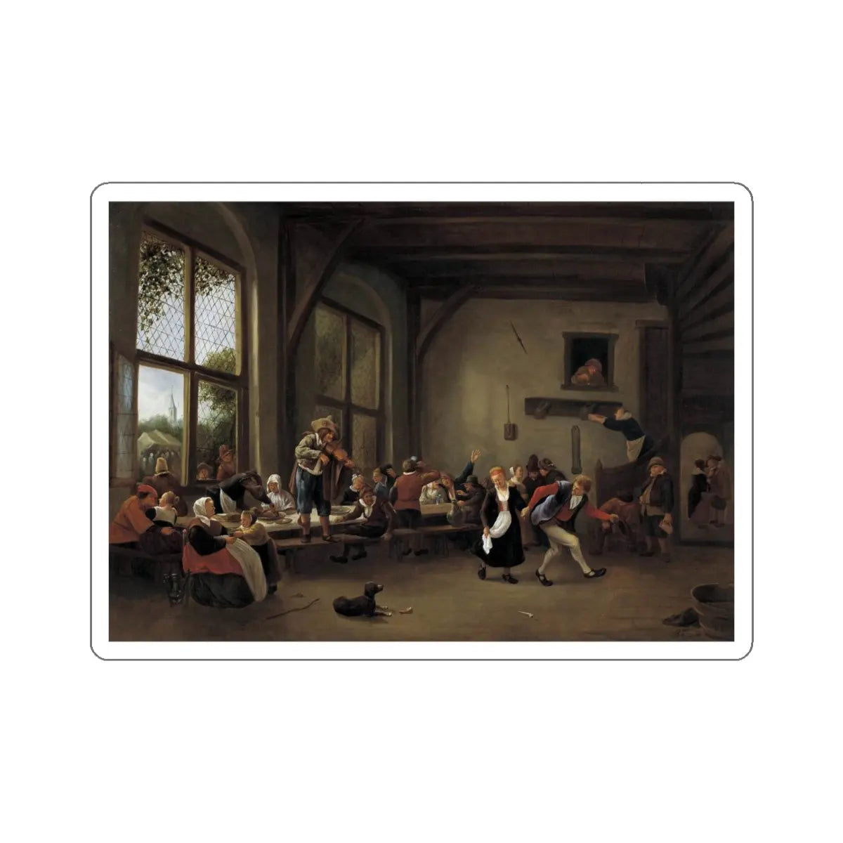 SKU:22449479041400508997 Sticker types:White Shape:Die-Cut Sizes:5" × 5"