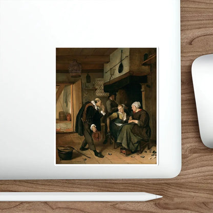 SKU:10070013941706758786 Sticker types:White Shape:Die-Cut Sizes:5" × 5"