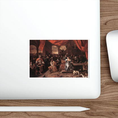 STEEN, Jan - Samson and Delilah (Artwork) STICKER Vinyl Die-Cut Decal-The Sticker Space