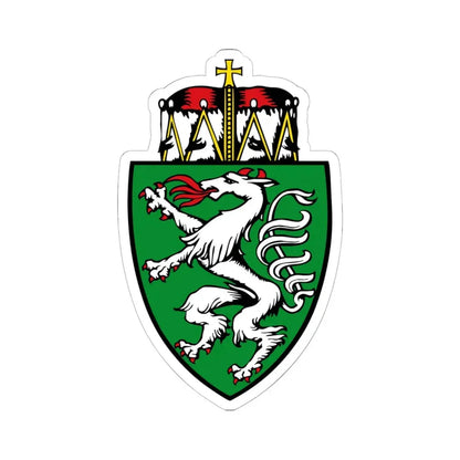 Steiermark Wappen (Austria) STICKER Vinyl Kiss-Cut Decal 6 Inch White - The Sticker Space