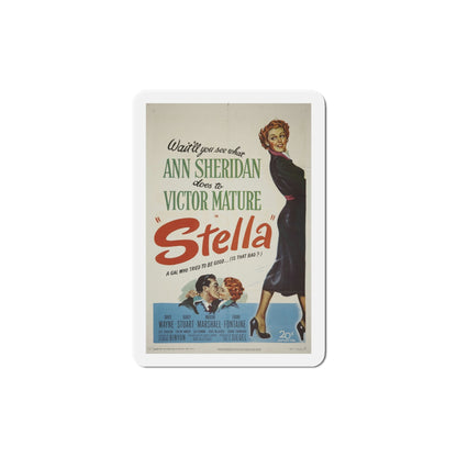 Stella 1950 Movie Poster Die-Cut Magnet-5 Inch-The Sticker Space