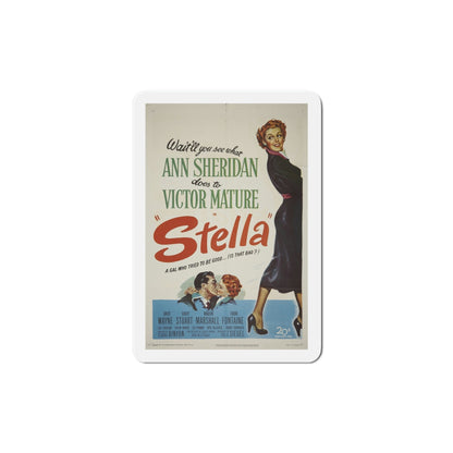 Stella 1950 Movie Poster Die-Cut Magnet-6 Inch-The Sticker Space