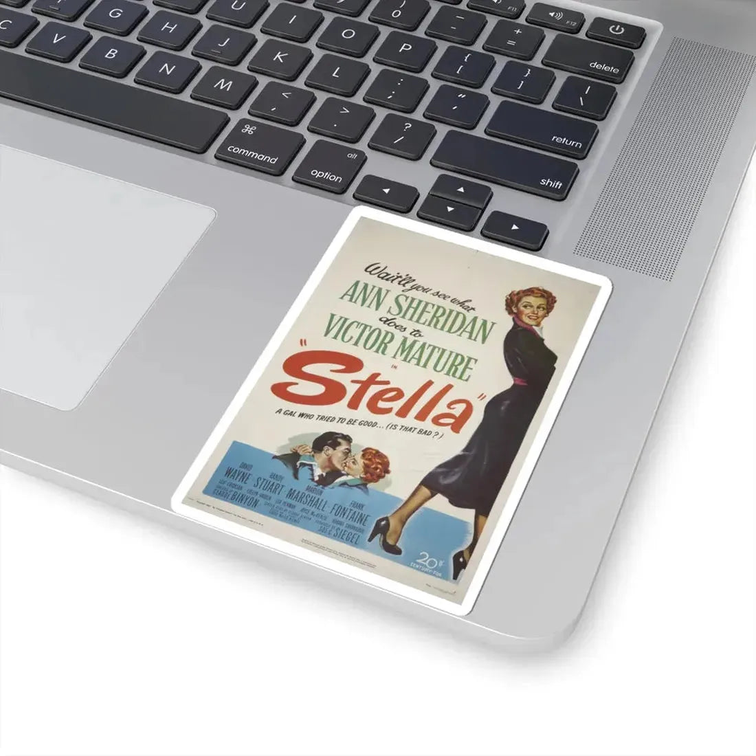 Stella 1950 Movie Poster - STICKER Vinyl Kiss-Cut Decal - The Sticker Space