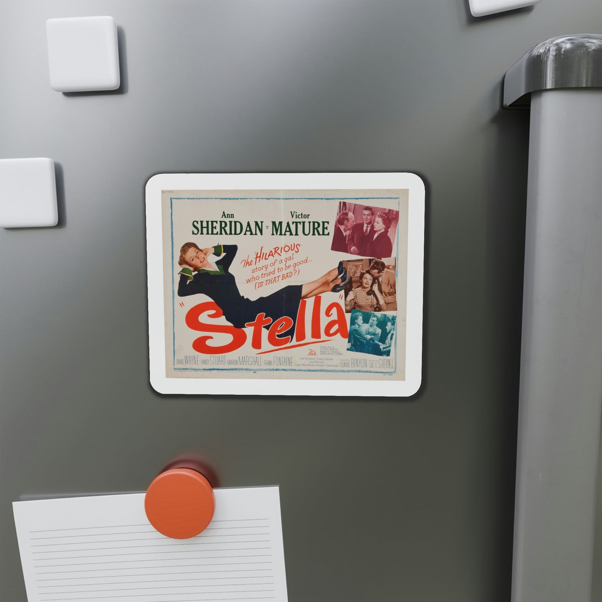 Stella 1950 v2 Movie Poster Die-Cut Magnet-The Sticker Space