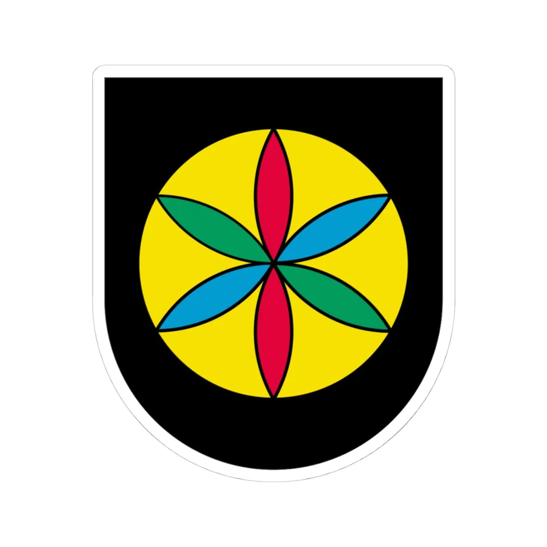 Stelvio (Italy) (Coat of Arms) STICKER Vinyl Kiss-Cut Decal 4 Inch White - The Sticker Space