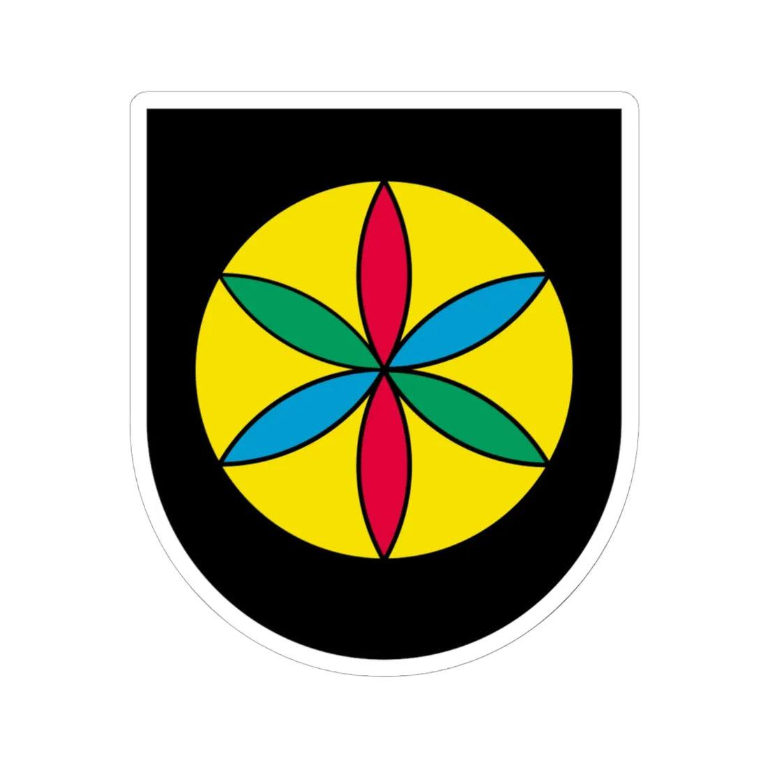 Stelvio (Italy) (Coat of Arms) STICKER Vinyl Kiss-Cut Decal 6 Inch White - The Sticker Space