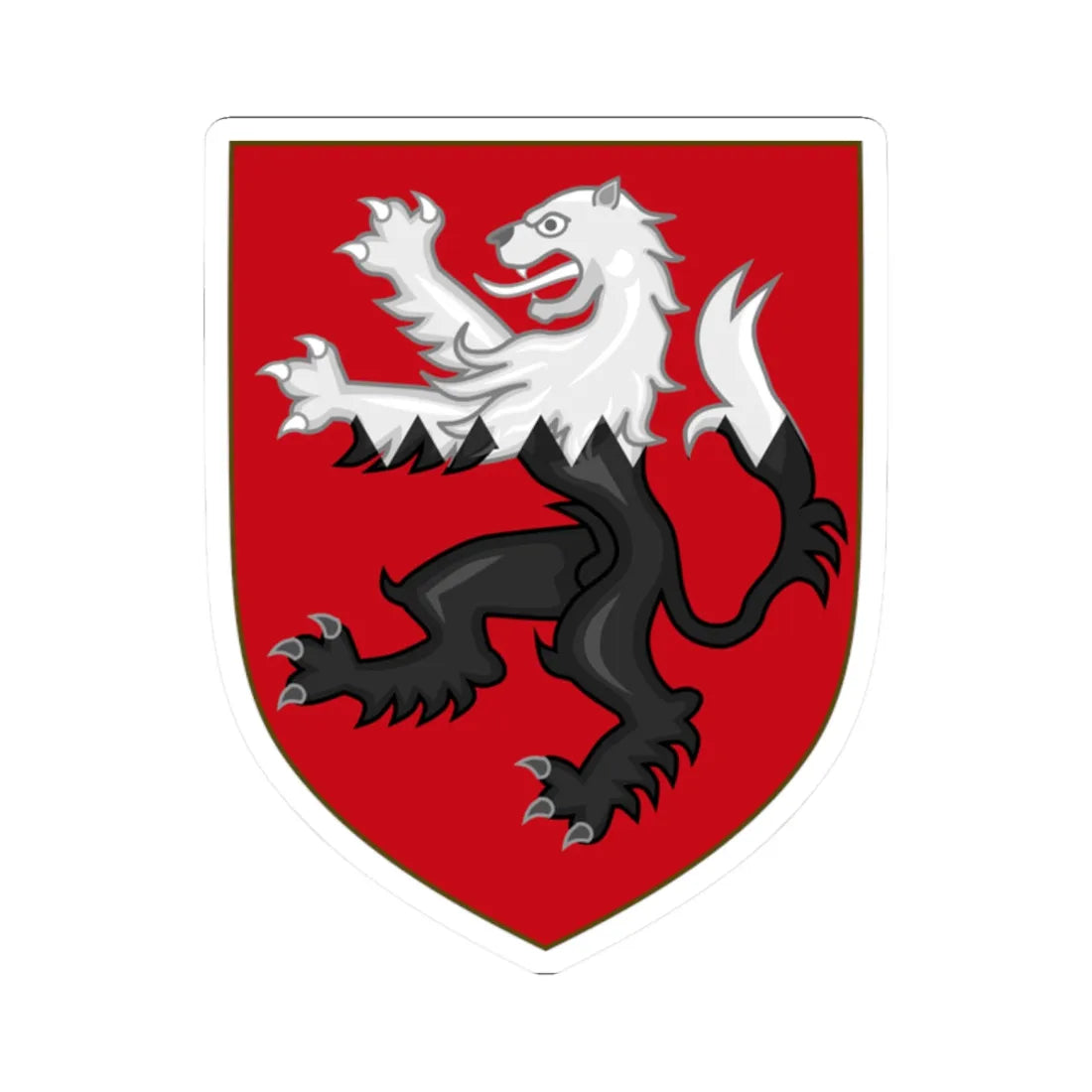 Stemma Bartolini (Italy) (Coat of Arms) STICKER Vinyl Kiss-Cut Decal 2 Inch White - The Sticker Space