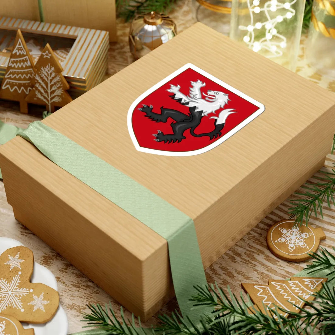 Stemma Bartolini (Italy) (Coat of Arms) STICKER Vinyl Kiss-Cut Decal - The Sticker Space