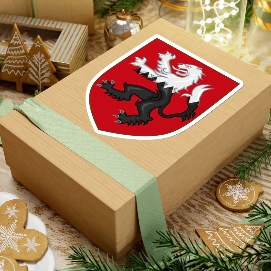 Stemma Bartolini (Italy) (Coat of Arms) STICKER Vinyl Kiss-Cut Decal - The Sticker Space