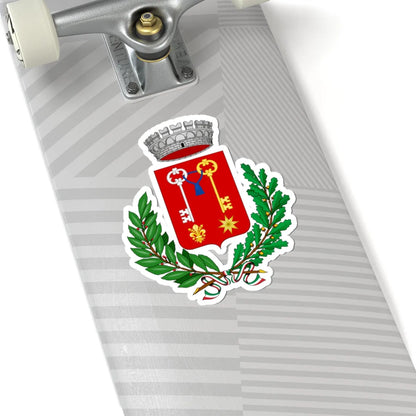 Stemma Montespertoli (Italy) (Coat of Arms) STICKER Vinyl Kiss-Cut Decal - The Sticker Space